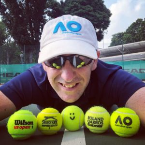 Singapore tennis coaching lessons with Jay Davern email to info@oncourtadvantage.com